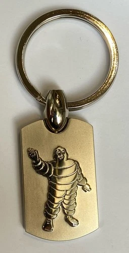 COLLECTOR @ RARE MICHELIN BIBENDUM KEYCHAIN @ BIB SALUEUR @ KEYRING 2000
