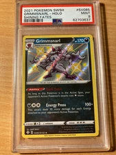 PSA9 Grummsnarl holo Shining fates SWSH 2021 Pokemon