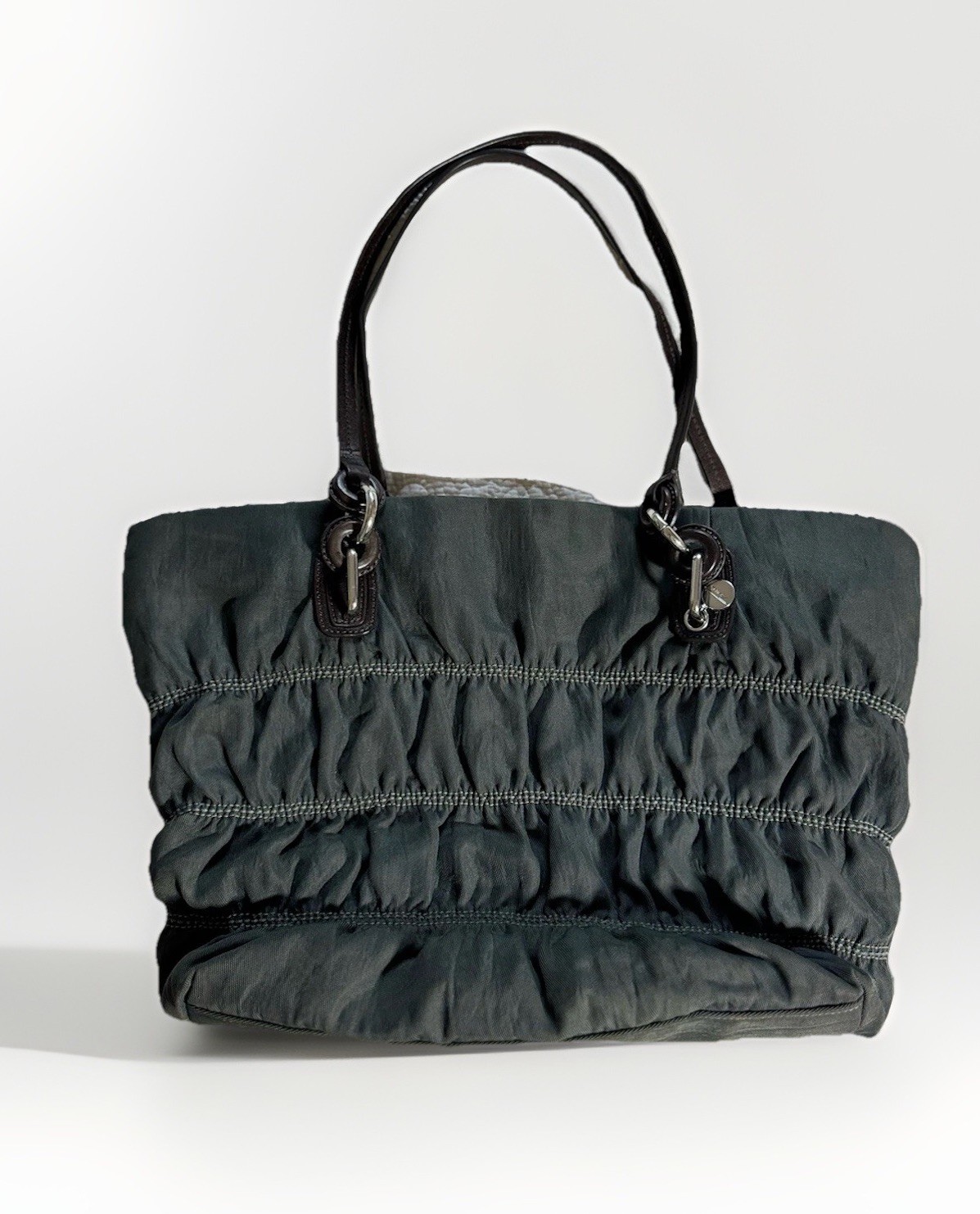 Light Black with Gray Color TUMI Tote Bag Travel Classic