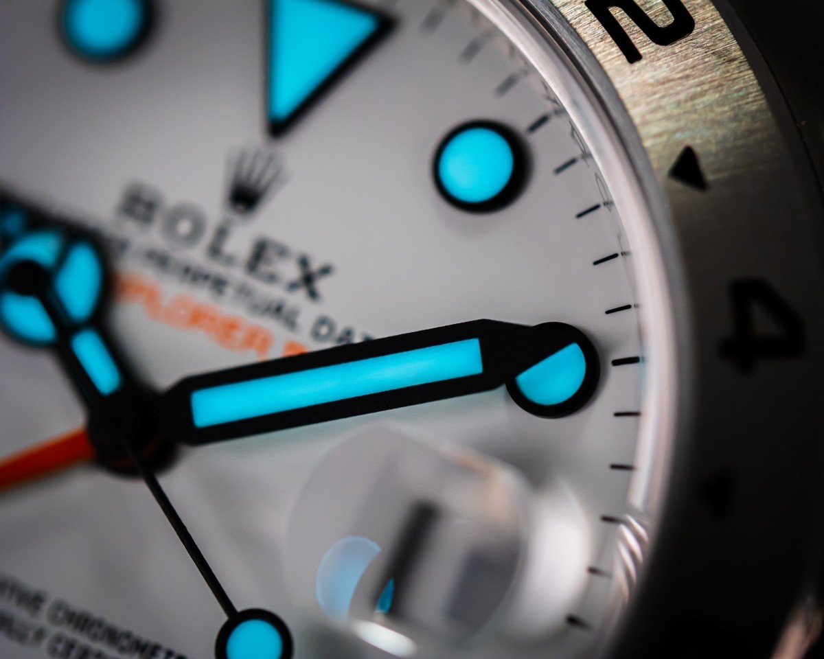 Rolex Explorer II GMT Polar Dial 42mm Stainless Steel BOX & PAPERS