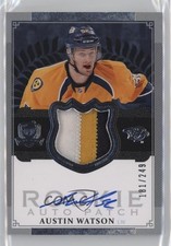 2013-14 Upper Deck The Cup Rookie 181/249 Austin Watson #134 Patch Auto 0bz8