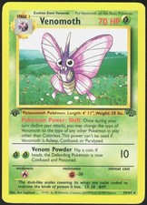 Venomoth (29) 29/64 1st Edition Rare Jungle LP Pokemon on eBay