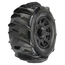 Pro-line Racing Dumont 3.8 Paddle MTD on Raid Blk 17mm F/R PRO1019210 RC Tire