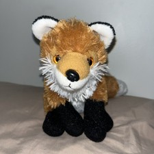 Wild Republic Red Fox Plush 8 Sitting Realistic Stuffed Animal Toy Woodland