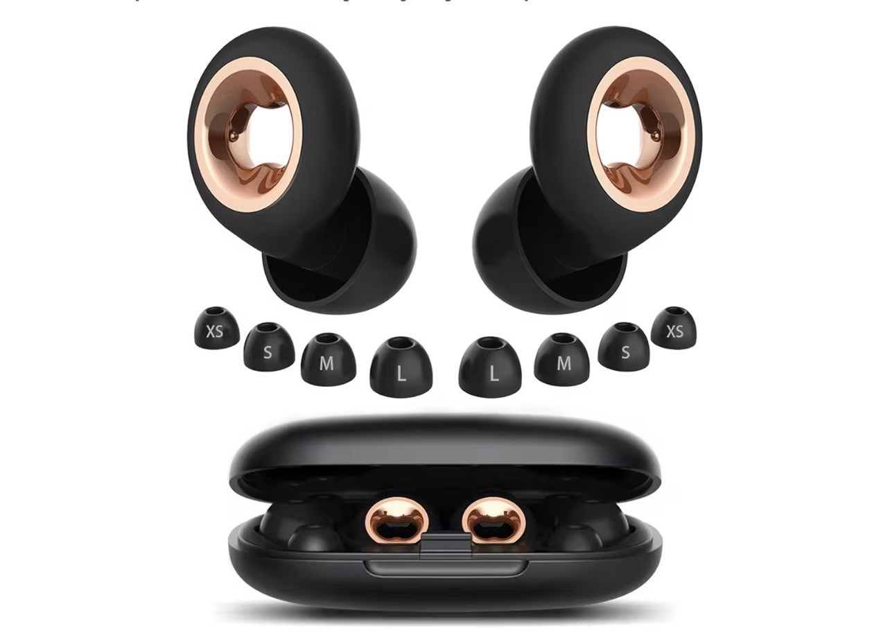 With Charging Case - Black Gold