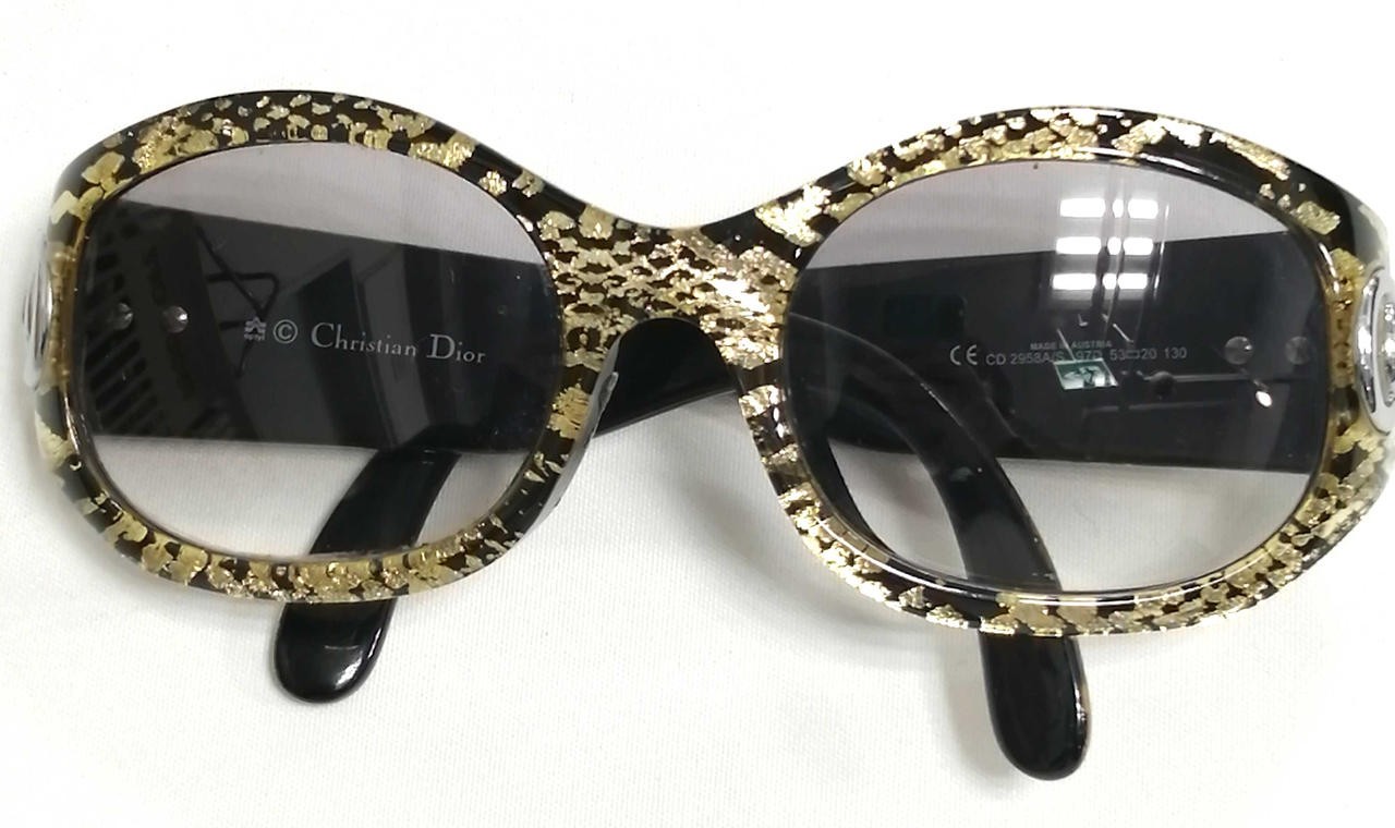 CHRISTIAN DIOR Oval Sunglasses in Python Japan - image 2