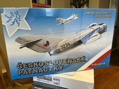 1/72 Eduard #2113 MiG-15 Fagot Czech Dual Combo Limited Edition