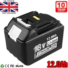 12.0Ah for Makita 18v LXT Battery Li-Ion - Led Indicator -BL1860 BL1850 197280-8