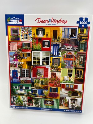 White Mountain 1000 Piece Puzzle- YOUR CHOICE Complete Jigsaw Puzzles EUC