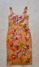 Dolce & Gabbana Dress D&G 🌸Floral Silky Stretch🌸Sexy IT44 Bodycon