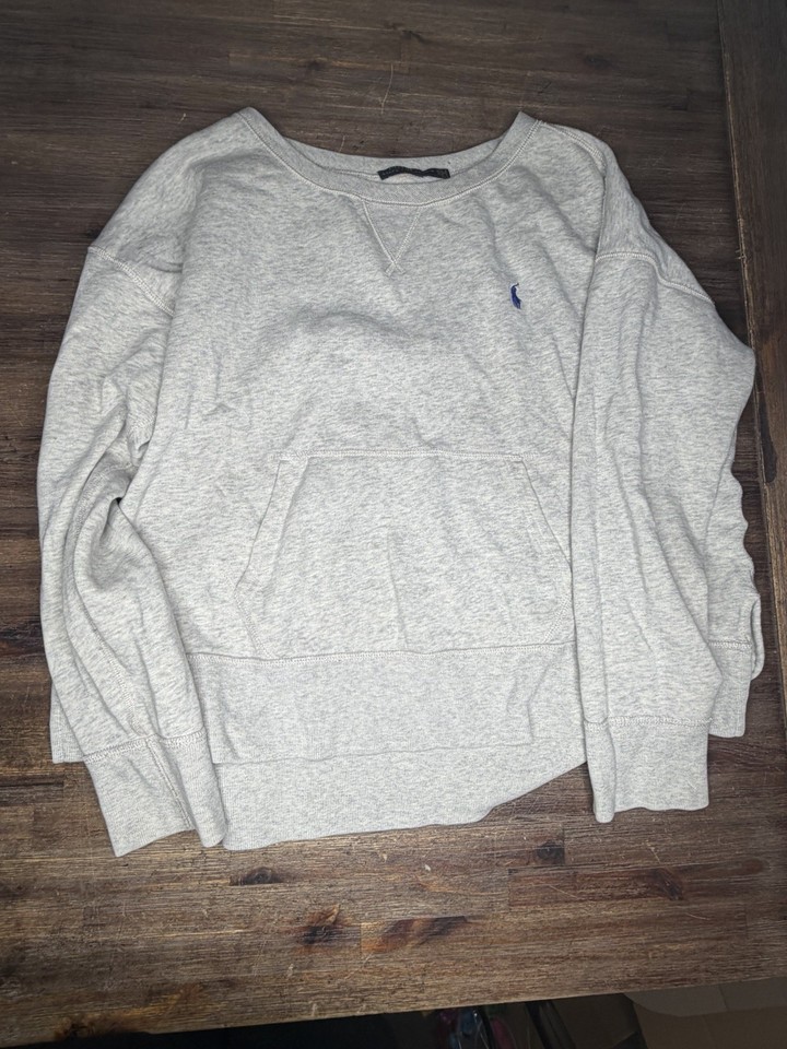 ralph lauren Grey Men’s Jumper Pullover Large L 
