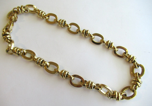 Francesca Visconti Gold Plate Necklace