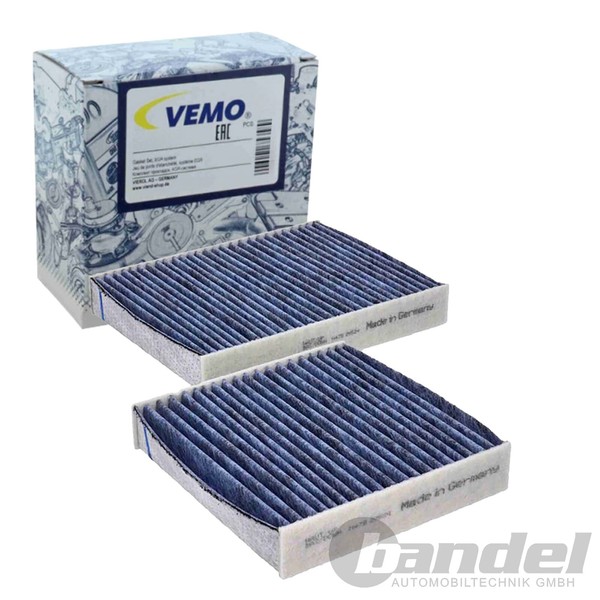 Vemo Innenraumfilter Antibakteriell Passend FüR CitroËN C3 C4 DS3 Peugeot 207-image