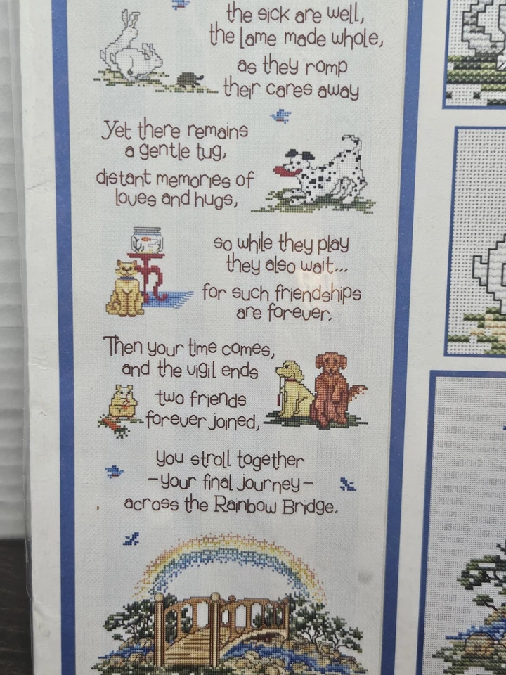 Story of the Rainbow Bridge by Sue Hillis cross stitch pattern  Never Opened! - Image 3 of 4