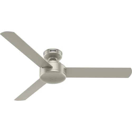 Hunter Fans - Presto 52 Inch Ceiling Fan with Wall Control-Matte Nickel Finish - Picture 1 of 2