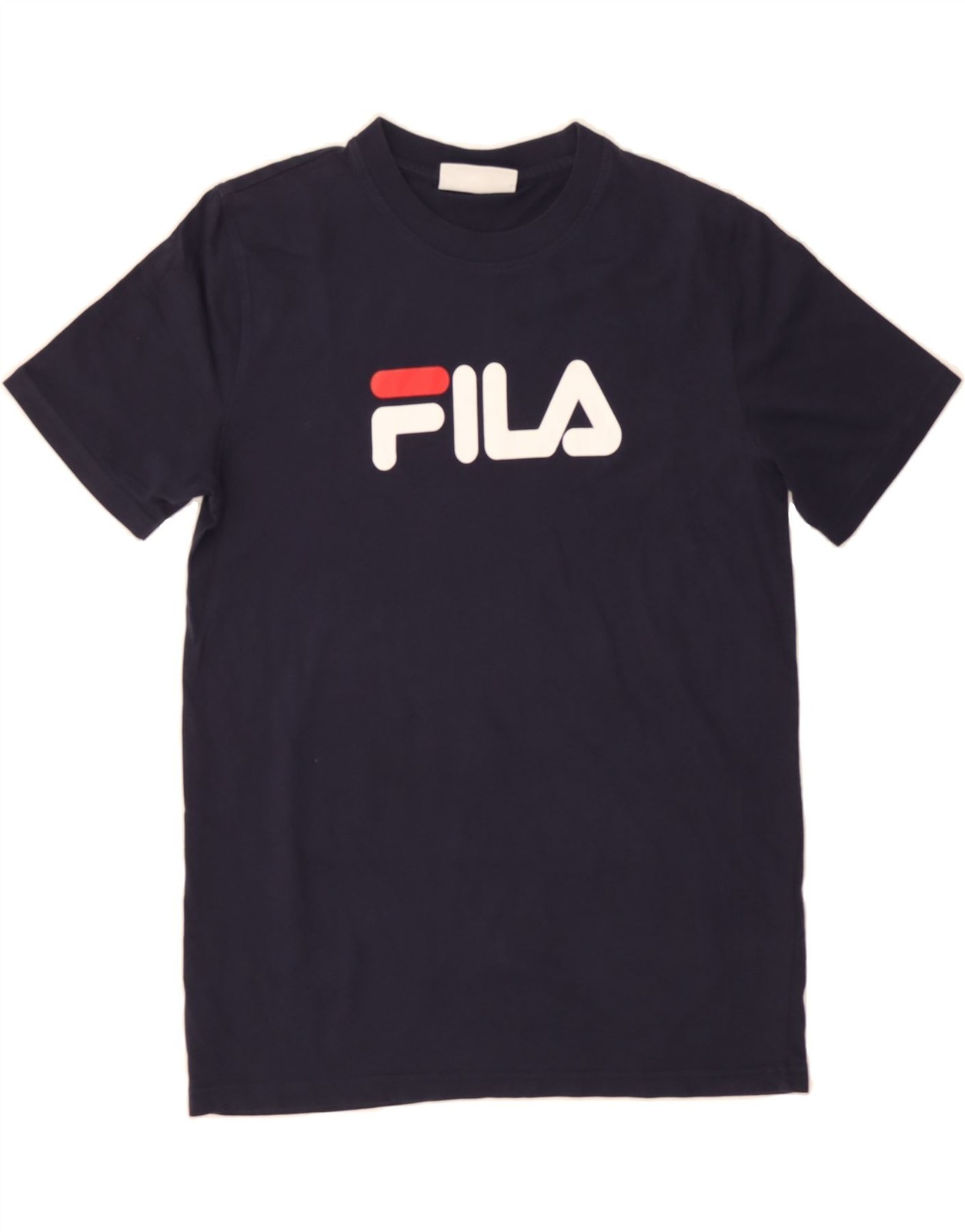 FILA Maglietta Uomo Grafica Top Piccolo Blu Navy Cotone BW10