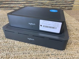 Logitech Rally V U0047 Table Hub & V R0009 Display Hub NO PSU's