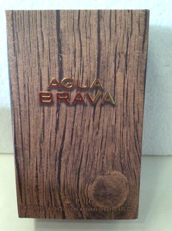 AGUA BRAVA PUIG EAU COLOGNE 100 ML SPRAY COLONIA PERFUME TOILETTE NEW