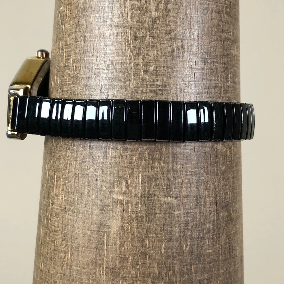 Vintage Collezio Women Half Moon Asymetrical Expandable Band Analog Watch 6 1/4" - Image 3 of 4