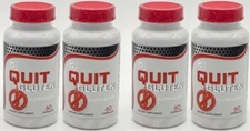 4 Quit Gluten Block 240 capsules Dietary Supplement Easy Digestion Enzyme Pills