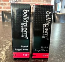 2X BELLAPIERRE Cosmetics Mineral Lipstick Nat...