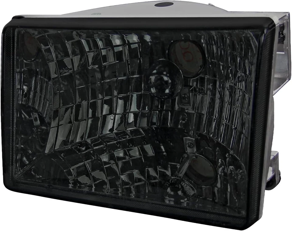 Juego de faros de humo para conductor y pasajero para Jeep Grand Cherokee 1993-1998 Foto 3 de 4