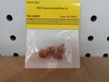 P&D Hobby Brand O Scale Detailing Parts: Journal boxes, square, EMD Blomberg ...