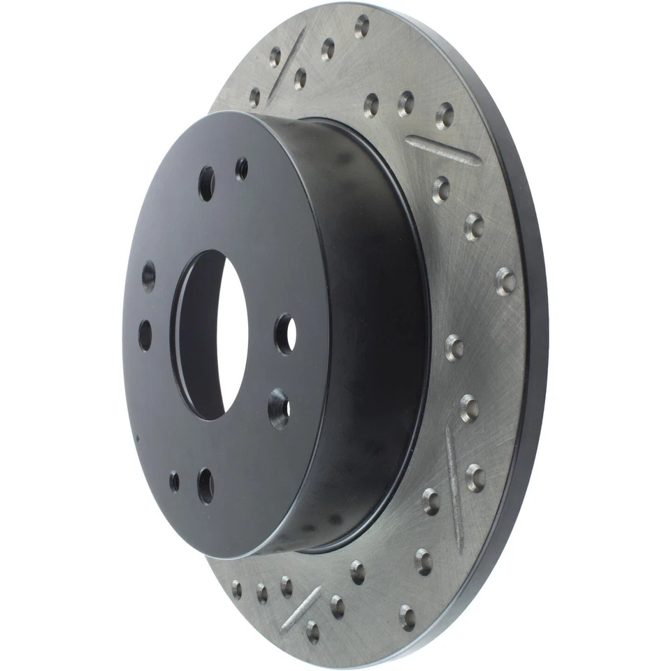 Rotor de freno de disco lateral del pasajero trasero Stoptech para CL, Accord (127.40024R) Foto 3 de 4