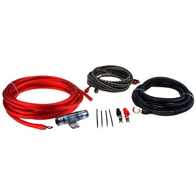Phoenix Gold ZRK10 10mm² KFZ Verstärker Kabel Anschluss Set Subwoofer OFC 8GA