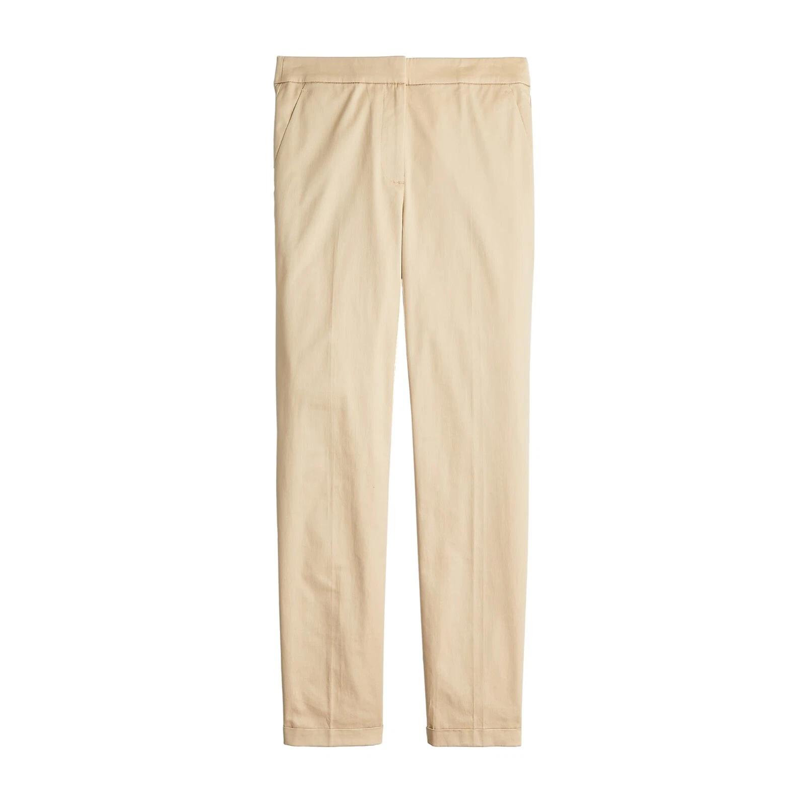 J.Crew Kate Lightweight Chino Womens Cuffed Straight High Rise Light Khaki Pants
Opens in a new wind