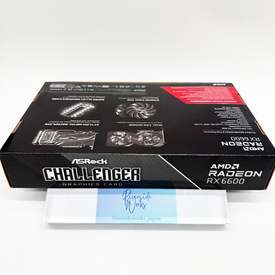 PCパーツ ASRock Radeon RX 6600 Challenger 本体+箱