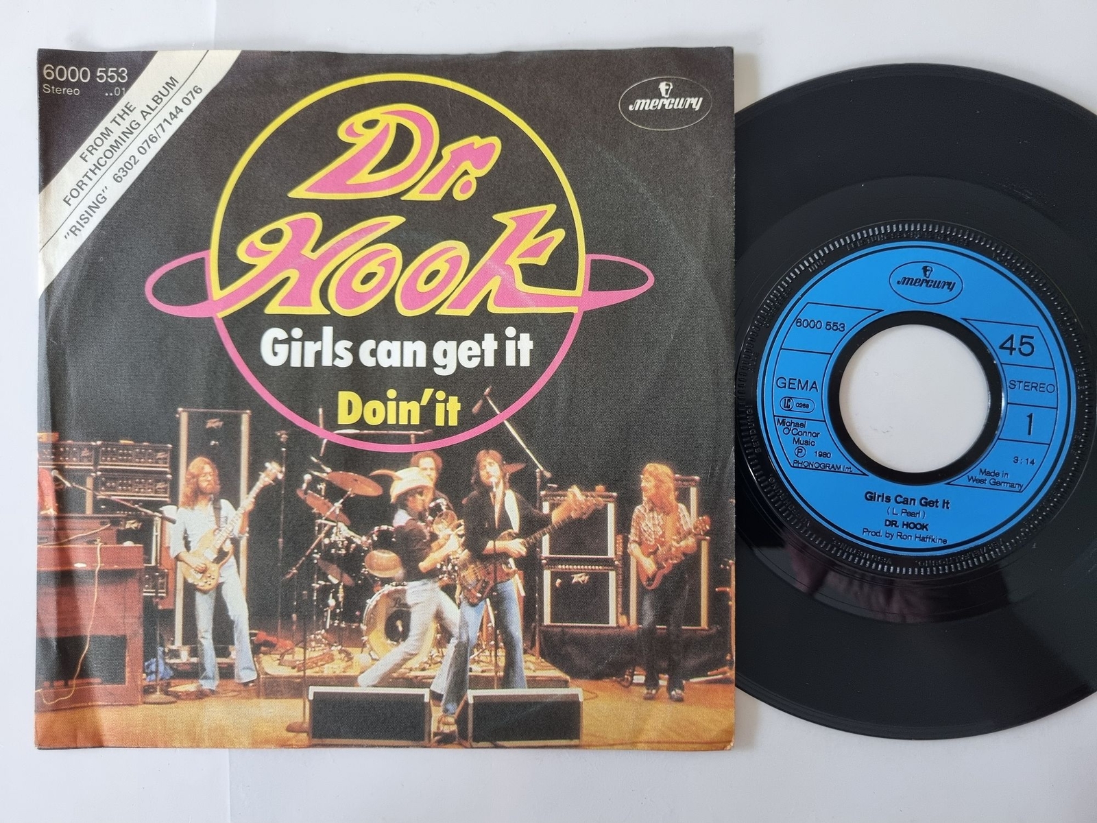 Dr. Hook - Girls can get it 7'' Vinyl Germany