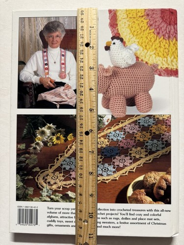 HB 101 EASY SCRAP CROCHET PROJECTS GREAT PROJECTS! HARDCOVER excellent condition - Picture 7 of 8