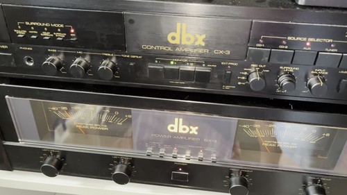 DBX BX-3 Multi Canal Ampliefier + CX3 Control Preamplifier with Phono Stage - Video 1 von 1