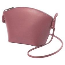 Uniqlo Women Half Moon Mini Shoulder Bag Wine 18 NWT