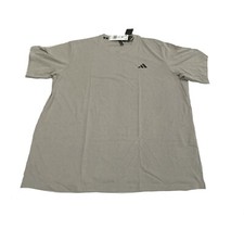 Adidas Men  s Training Essential Grey Tee Size 2XL