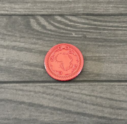 RISK Strike | 1 Red Domination Coin | Official Replacement/Extra Game Piece - Picture 4 of 4