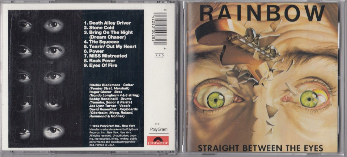 Rainbow - Straight Between the Eyes (CD, Polydor) 42280002824| eBay