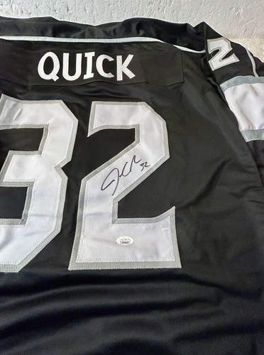 Jonathan Quick Signed Los Angeles Kings Pro Style Custom Jersey COA Jsa Sz XL - Picture 2 of 6