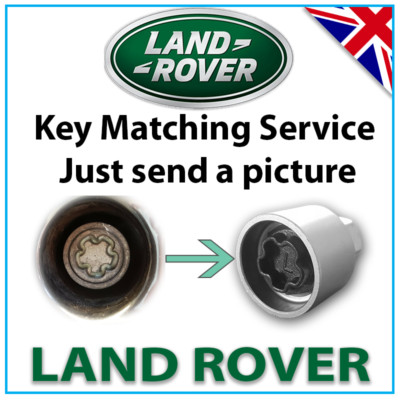 LAND ROVER Security Master Locking Schloss Radmutter Schlüssel Bolzen UK passender Service