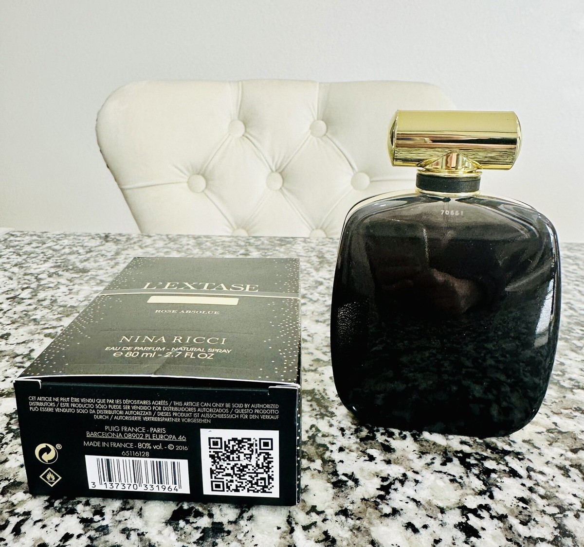 NINA RICCI L’EXTASE ROSE ABSOLUTE 80ml Nina L'extase Rose Absolue Perfume for Women by Nina Ricci