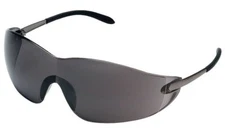 MCR Safety Blackjack Safety Glasses with Gray Anti-Fog Lens ANSI Z87