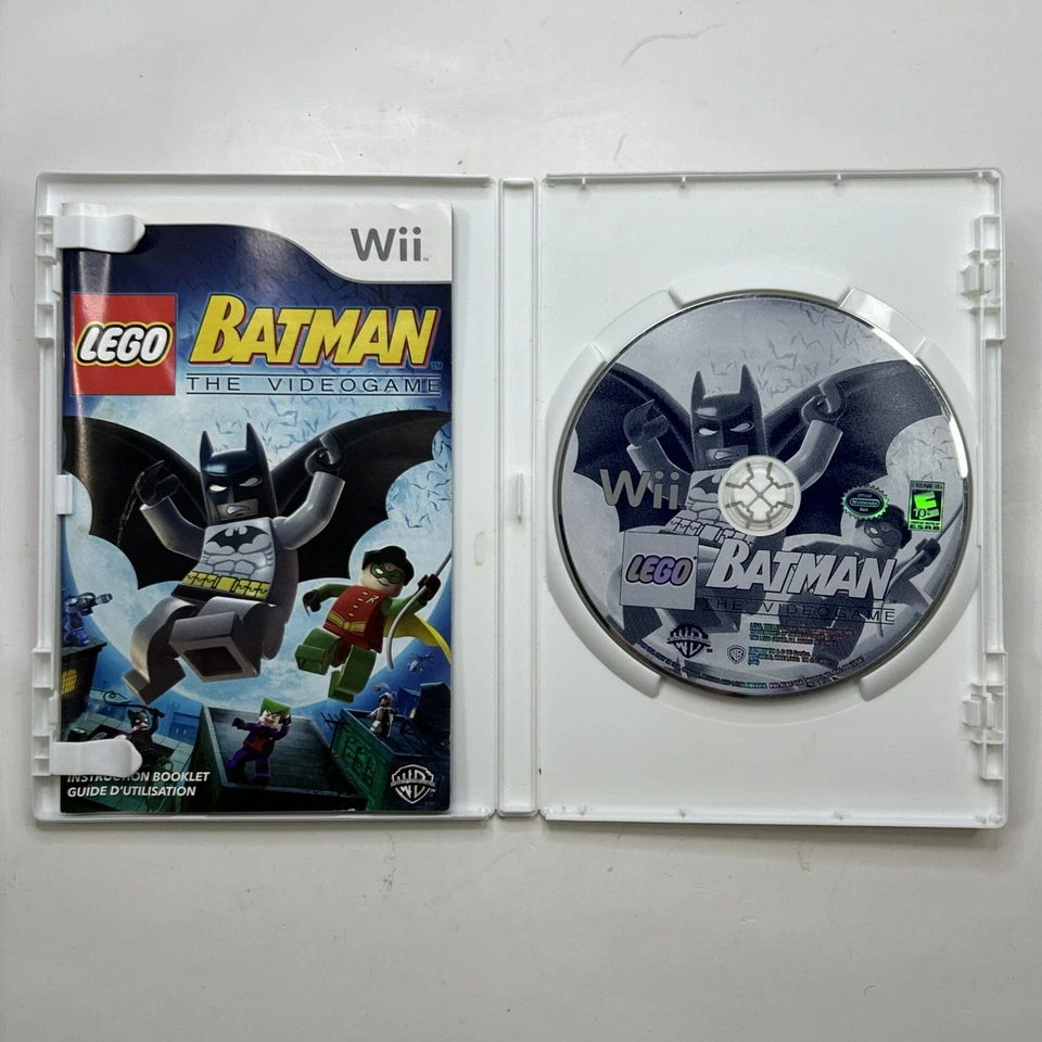 Lego Batman The Videogame Nintendo Wii Complete CIB Very Good Condition - Image 2 of 4
