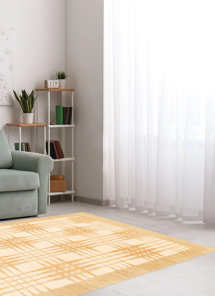 4'5" x 6'3" Hand Knotted Area Rug Traditional Oriental Wool Carpet - Image 2 of 4