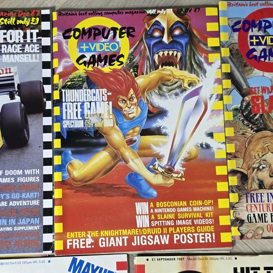 Vintage Computer And Video Games Magazine Bundle Lot 80s Nintendo Sega Atari - Image 3 of 4