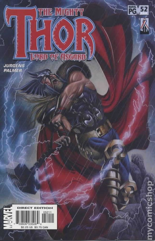 Thor #52 VG 2002 Stock Image Low Grade