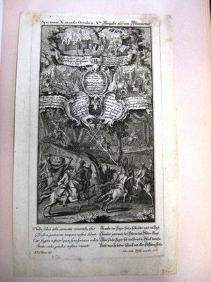 Specimen X. Mensis Octobris. Xte Ausgabe auf den Weinmonat. Nilson, Johann Esaia