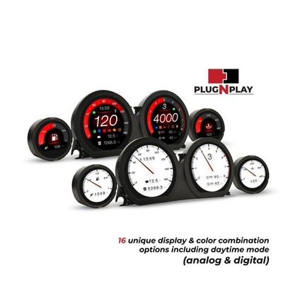 KOSO HD-03 デジタルメーター ツーリング Koso Hd-03X 4 Piece Gauge Kit Touring 14-23 Gauges/Meters | eBay