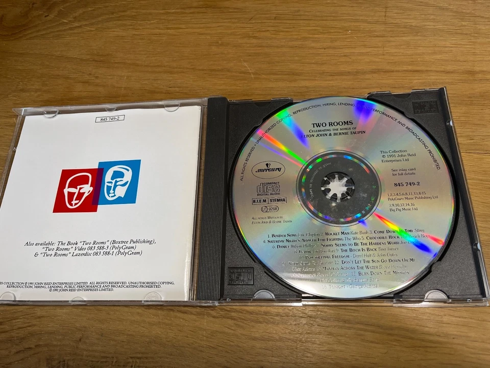 Two Rooms Celebrating the Songs of ELTON JOHN & BERNIE TAUPIN Bucklet - Bild 2 von 3