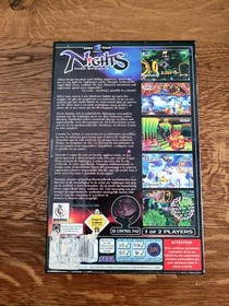 Nights Into Dreams Saturn Sega PAL